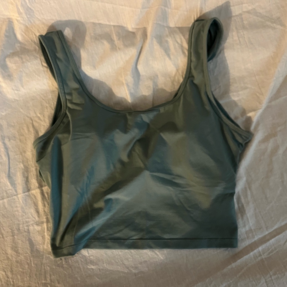 Sleek Green Tank Top